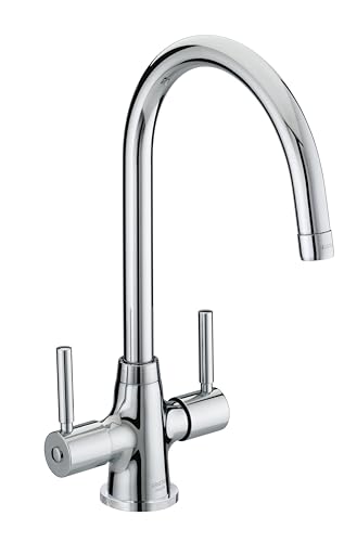 Bristan MZ SNK EF C Monza Easyfit Kitchen Sink Mixer Tap with Swivel Spout, Chrome