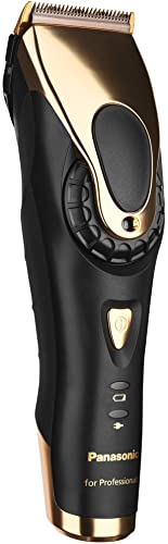 Foto von Panasonic Haarschneidemaschine ER-GP84 gold & WAHL Travel Shaver Rasierer, Herren, elektrisch, Handgepäck mit Akku Rasiert empfindliche Haut, Keine Schnitte, keine Irritationen, Schwarz