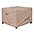 ULTCOVER Waterproof Patio Ottoman Cover Square Outdoor Side Table Furniture Covers Size 32L x 32W x 20H inch