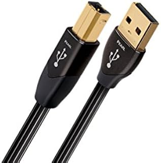 AudioQuest 1.5 m Pearl USB A-B Cable, USB B Male, Black