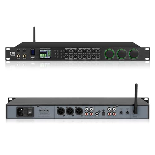XTUGA AM100 Professional KTV Digital Vocal Effect Processor Anti-howling Audio Processor Echo...