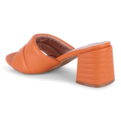 Image of Lino Perros womens Lino Perros Quilted Block Heels Heeled Sandal