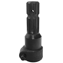 One New 6 Spline 1 3/8" QR Standard PTO Push Pin Adaptor Up to 70 HP