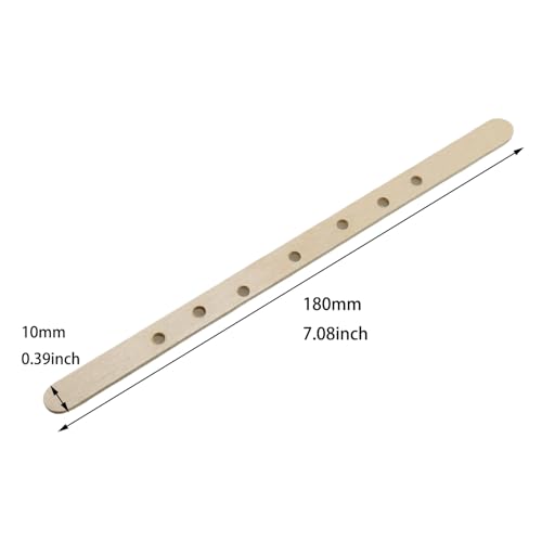 Soporte de mecha de vela de madera multi núcleo 50 pcs miniatura 2