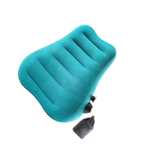 KTUXZCI Oreiller Gonflable en Forme de pour Les Voyages en Avion et à la Maison. Se Range Facilement dans Les Bagages et Offre Un Soutien Lombaire Optimal. Oreiller Gonflable