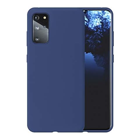 Liquid Silicone Phone Case for Samsung Galaxy S20+ 5G /S20 Plus G985 G986 6.7" (Oxford Blue)/Shockproof/Gel Rubber/Cover Case Drop Protection Cover