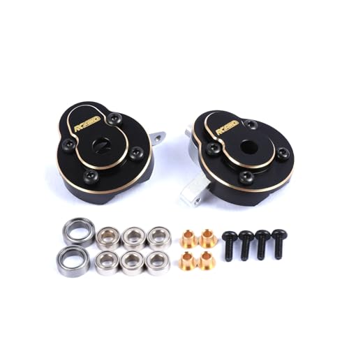 RCAWD Front Portal Axle Steering Counterweight HobbyPlus CR18P Silver