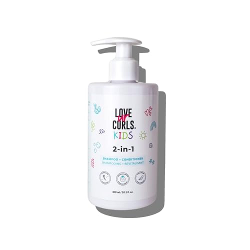 Love Ur Curls Kids - LUCK 2 in 1 Shampoo and Conditioner, Fragran...