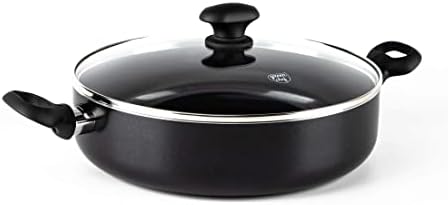 GreenChef Diamond Non-Stick 24cm Frying Pan, PFAS Free, Black