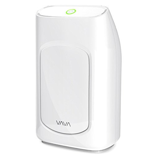 Dehumidifier, VAVA Portable Mini Moisture Absorber with for 215 Sq Ft Dorm Room, Baby Room, Home, RV, Crawl Space (Thermoelectric Energy Efficient Dehumidifier, Whisper Quiet Operation, Auto Shut Off