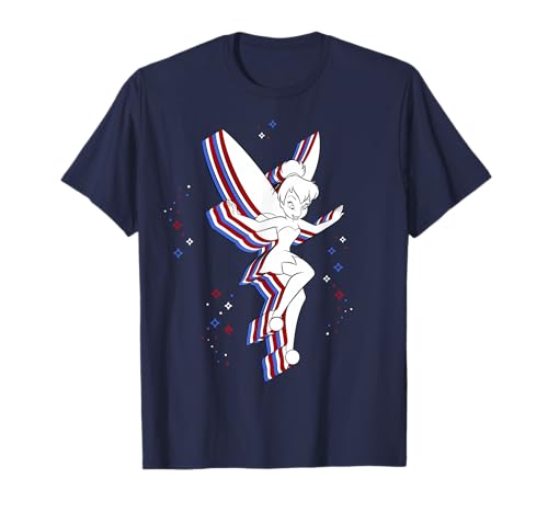 T-shirt Tinker Bell Americana Disney haut vintage Peter Pan