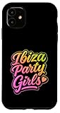 ibiza party girls | team di viaggio colorato custodia per iphone 11