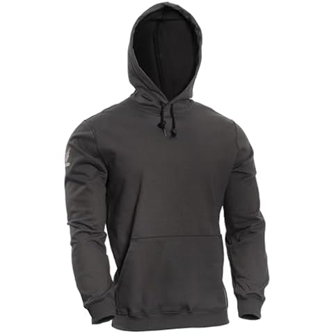 DRIFIRE Flame Resistant Heavyweight Hoodie, CAT 2, Charcoal Cover