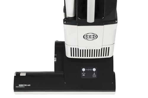 Sebo BS 460 Bürststaubsauger, Grau, 126,00 x 46,00 x 26,50 cm