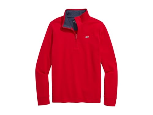 Image of Vineyard Vines Kids Saltwater Quarter Zip (Toddler /Little Kid /Big Kid)