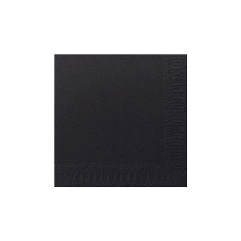 Servilletas de papel Duni 168386 de 2 capas, 24 cm x 24 cm, color azul oscuro (paquete de 2400)
