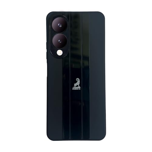 Image of AIBEX Sleek Back Cover Case Compatible with Vivo Y28 5G / Vivo Y17s 4G with Camera Guard and Diamond Finish