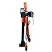 GRIPWAY New Folding Dismountable Household Jib Crane Truck - 1100lb Capacity 110V Electric Hoist, 880lb Pulling Force for Factories, Warehouses, Construction & Building，Orange