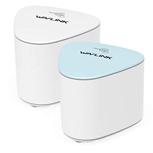 WAVLINK AC2100 Dual-Band Whole Home Mesh Wi-Fi Systems - WiFi Mesh Router Extender Replacement Wireless Covers up to 3000-4000 sq. ft.- White, WN552 2-Pack