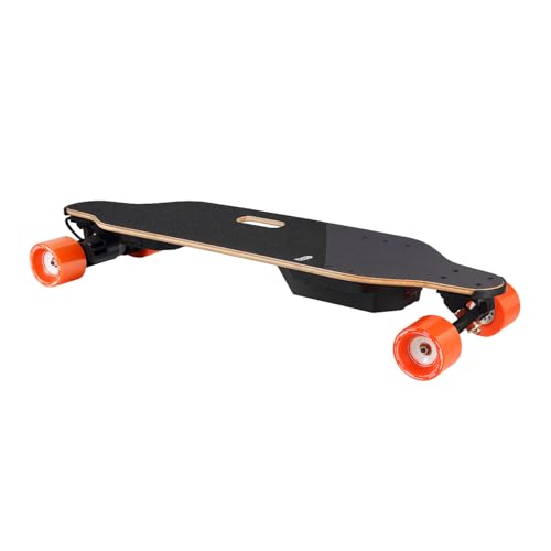MEEPO V5 Go Electric Skateboard with Remote, 1500 * 2 Powerful Belt Motors, 26MPH Stable Top Speed,UP to 20Mlies Range, Next-Generation Performance of Electric Cruiser, for Teens and Adults