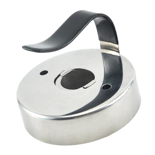 KICHOUSE 1Pc Stainless Steel Donut Cake Mold Round Mousse Cutter Baking Tool Lightweight and Multifunctional Utensil for Mousse Cake and Donuts Easy to Hold Design