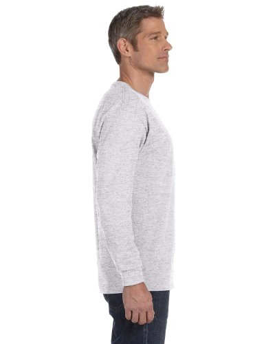 Image of Hanes Mens 6.1 oz. Tagless ComfortSoft Long-Sleeve T-Shirt (5586)
