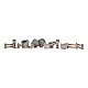Little Dutch 7151 FSC Holz Traktor Eisenbahn mit Schienen Set Bauernhof - Little Farm