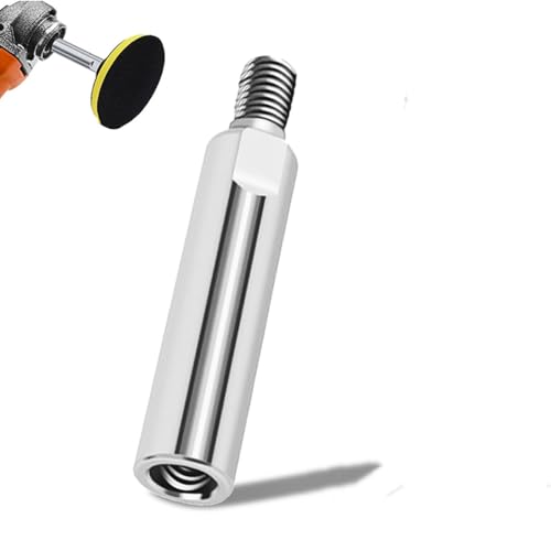 2pcs Angle Grinder Extension Rod M10 Thread Polishing Machine Adapter Lever Upgrade Extension Shaft for 100 Type Angle Grinder/Polisher Accessorie Set