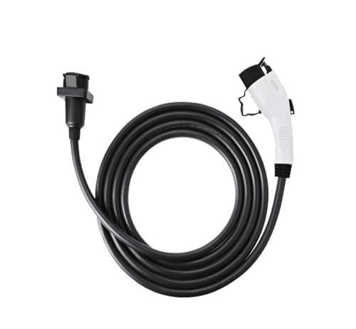 EVSE充電ケーブルSAE J1772メスプラグからタイプ1オスソケットEV充電コネクタ充電器アダプタ延長32A 5M 10M(32A 8meters)