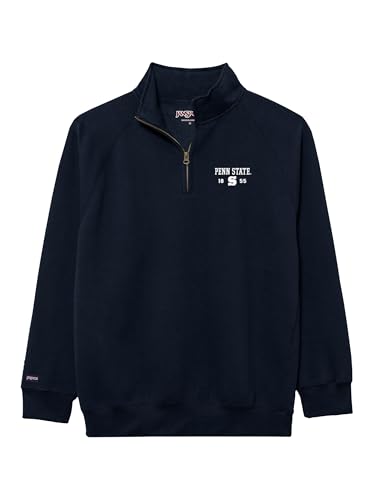 Image of JanSport Unisex Adult NCAA Officially Licensed Rival Long Sleeve Stand-Up Collar Quarter Zip Sweatshirt