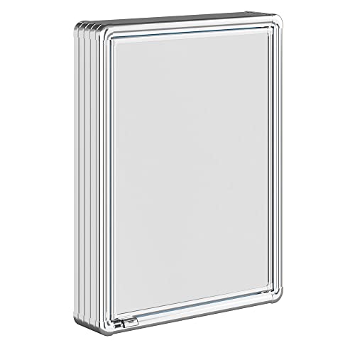 Espelheira para Banheiro 1 Porta 44cmx58cm Astra Cromado LBP13/S