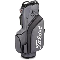 Titleist Cart 14 Golf Bag, Charcoal/Graphite/Black