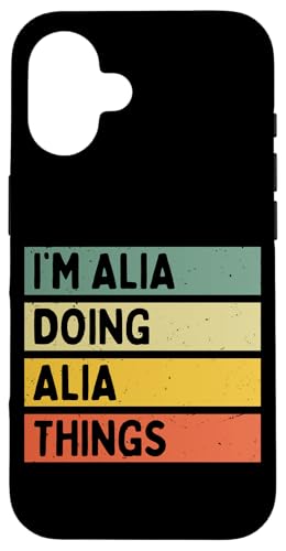 I'm Alia Doing Alia Things �ʔ������� �X�}�z�P�[�X iPhone 16 �p