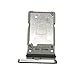 SIM Card Tray Holder Slot Replacement Compatible with Samsung Galaxy S25 FE SM-S731 (Silver)