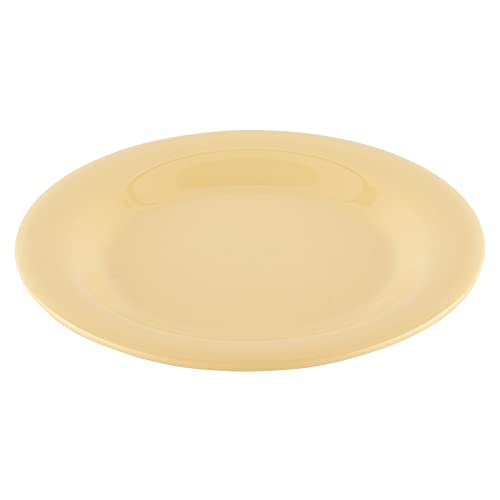 G.E.T. 10.5" Heavy-Duty Wide Rim Melamine Plastic Dinner Plate 12 by GET - Used condition - US$115.61
