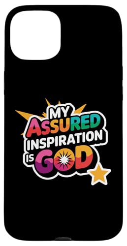My A I Is Dio Assured Inspiration Religious Christian Custodia per iPhone 15 Plus