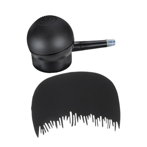 Vaguelly Kit De Peines De Fibra Densidad Aplicador Fibra Capilar Botella Rociadora Peluquería