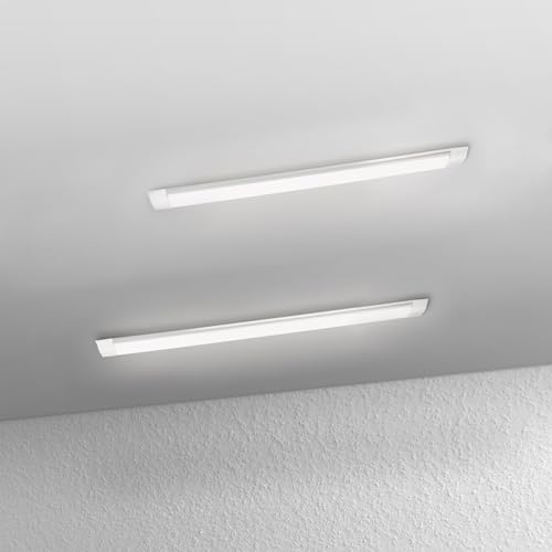 Jazoctig 2-Pack 30W LED Batten Light, 3FT, 4000K, IP20