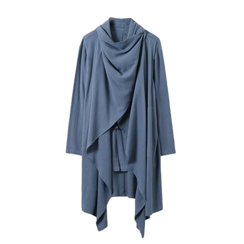 Hanfu Ancient Zen pour homme en lin premium et finitions soignées style chinois d'automne