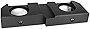 Skar Audio Dual 10' Ported Armor Coated Subwoofer Enclosure Compatible with 2019-UP Chevrolet Silverado/GMC Sierra Crew Cab Trucks