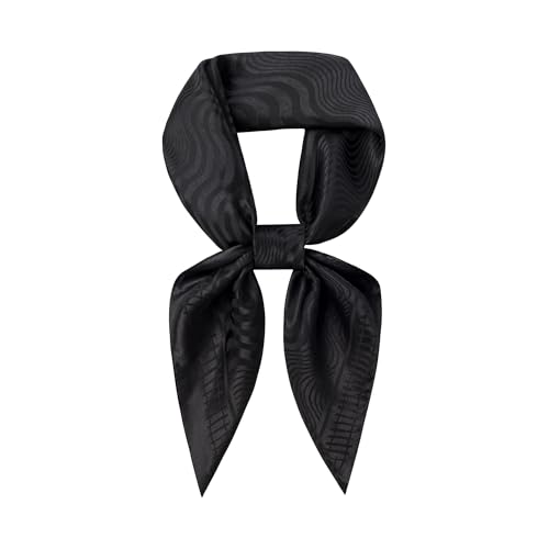 Image of 35 inch Men's Large Square Jacquard Scarf - Cowboy Wild Rugged Style, With Gift Packed