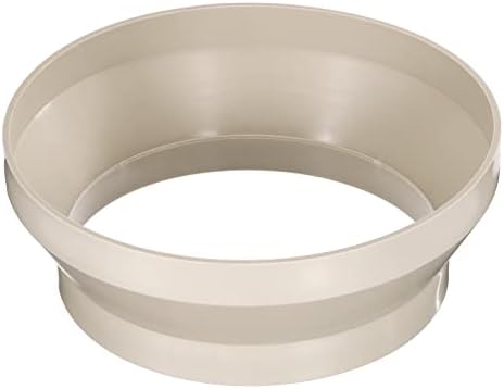PATIKIL 10" (250mm) to 8" (200mm) Duct Reducer Connector, Heating Cooling Ventilation Tube Fire-Resistant Increaser Adapter Pipe Fitting for Vent System