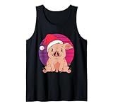 El cochinillo espera con ansias la Navidad Camiseta sin Mangas