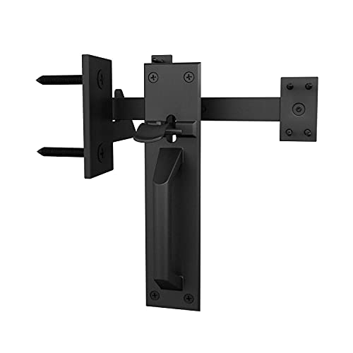 Jubest Heavy Duty Gate Latch, Two Sided Gate Latch, Gate Latches For Outdoor Fence, Wooden Gates, Pool Gate, Backyard, Garden #TOP6