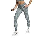 アディダス スポーツタイツ TRN TE TRN OPTIME AOP レギンス レディース JWL83 シルバーグリーン (JM9880) S