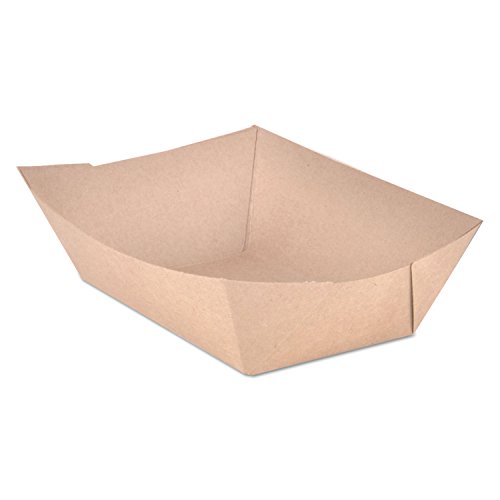 Southern Champion 0525 Food Trays, Paperboard, Brown Kraft, 3-Lb Capacity, 500/Carton