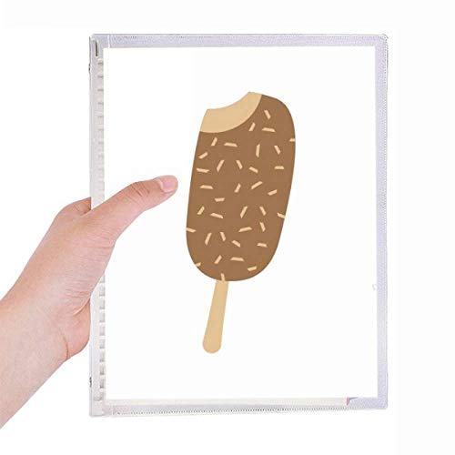 Carnet de notes à spirales chocolat au bureau et pour vos recettes
