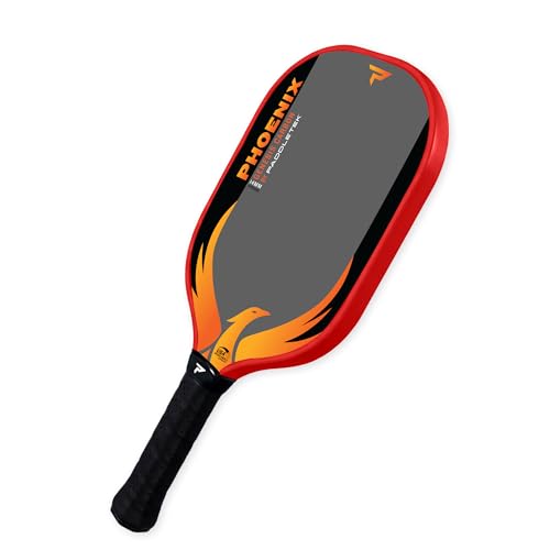 Paddletek Phoenix Genesis Carbon 14mm �s�b�N���{�[���p�h�� ? �|���v���s�����n�j�J���R�A�t���e�N�X�`���[�h�J�[�{���t�@�C�o�[�s�b�N���{�[���p�h�� ? USAPA���F ? �o�����X�̎�ꂽ�I�[���R�[�g�p�t�H�[�}���X ?