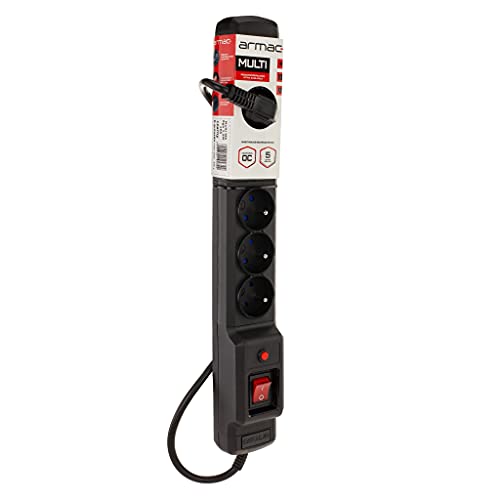 ARMAC Surge Protector Multi M6 10 m 6 x Brake Outlets Black, multi-coloured - Image 4