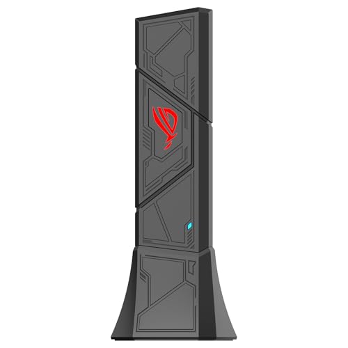 ASUS ROG USB-BE92 - Adaptador USB WiFi 7 BE6500 tribanda, Banda de 6 GHz, 4096-QAM, Funcionamiento multienlace (MLO), Compatible con USB Tipo A y C, Seguridad de Red WPA3